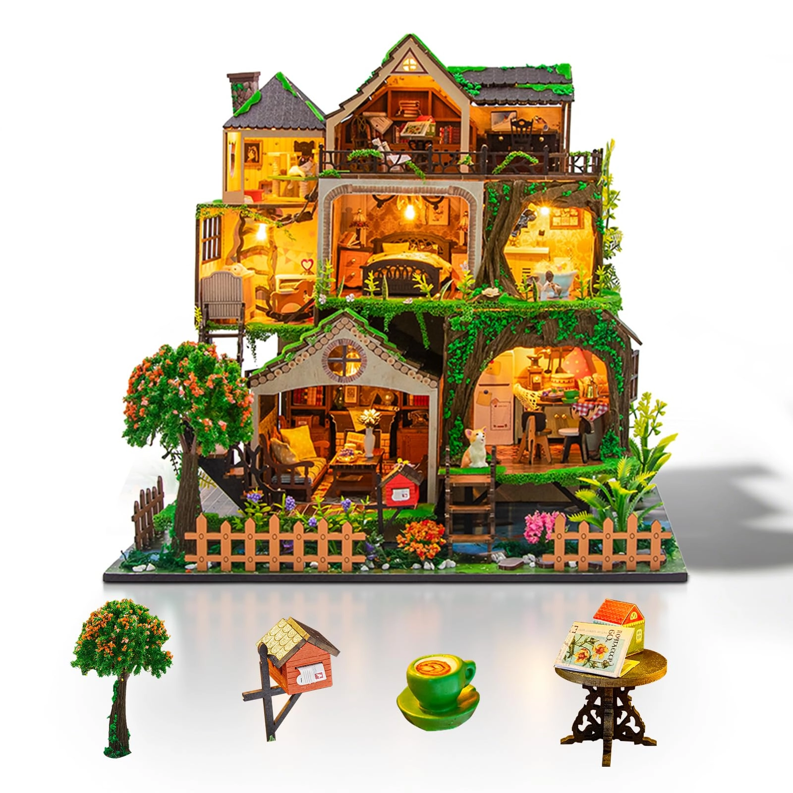 Cuteefun Miniature House Fairy Tale Forest