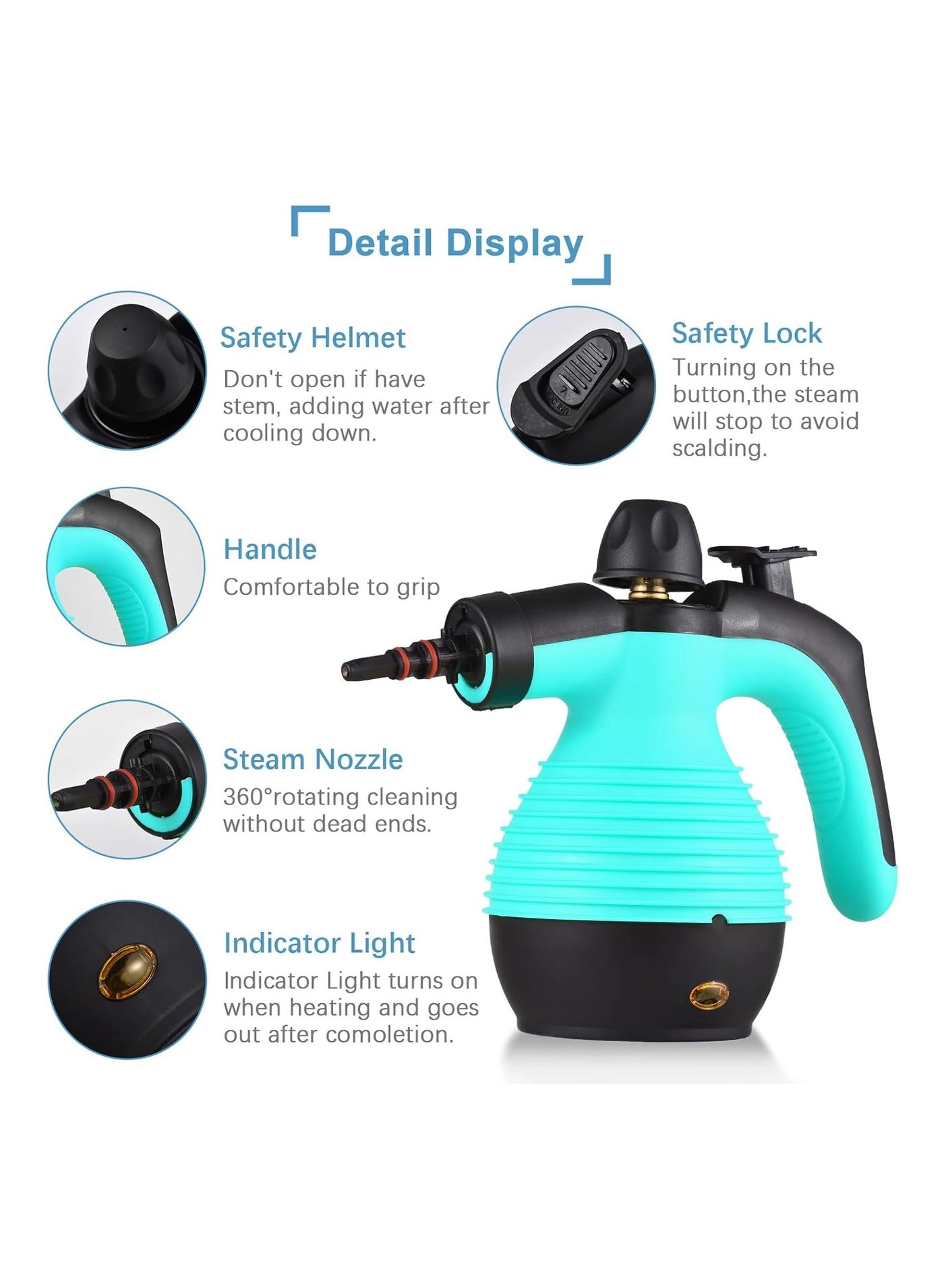 Steam Cleaner - 3.0bar 350ml