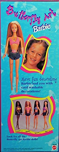 Barbie Butterfly Art Doll - Ages 3+