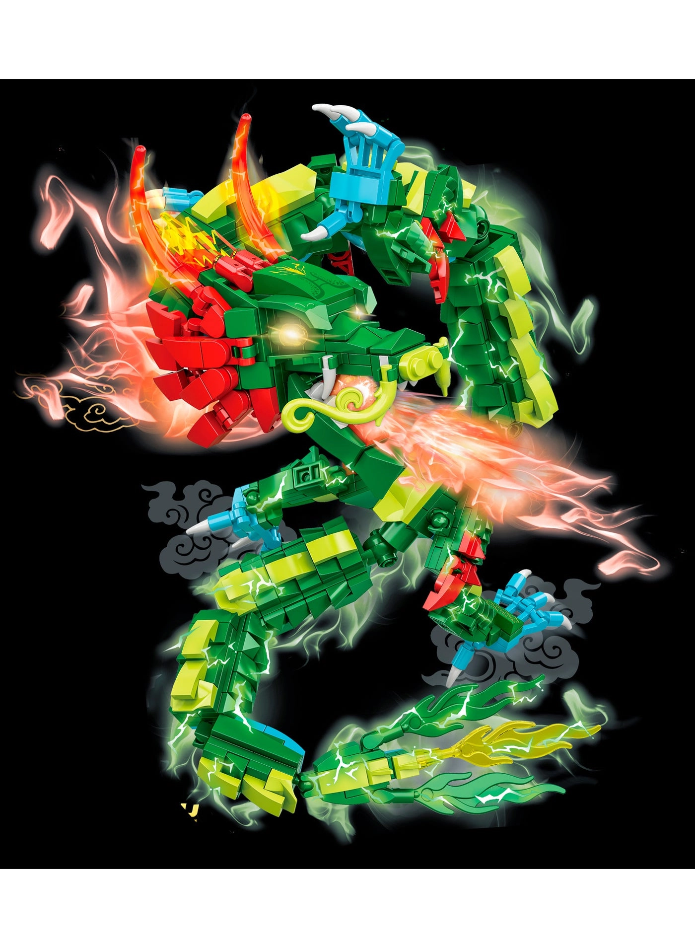 Dragon - Green Dragon 557 pcs