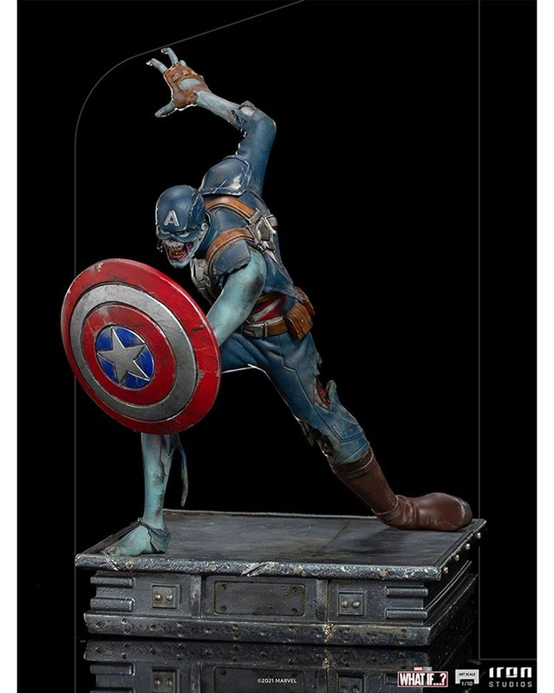 Captain America - Marvel - What if Captain America Zombie Art - 1/10 Scale Statue