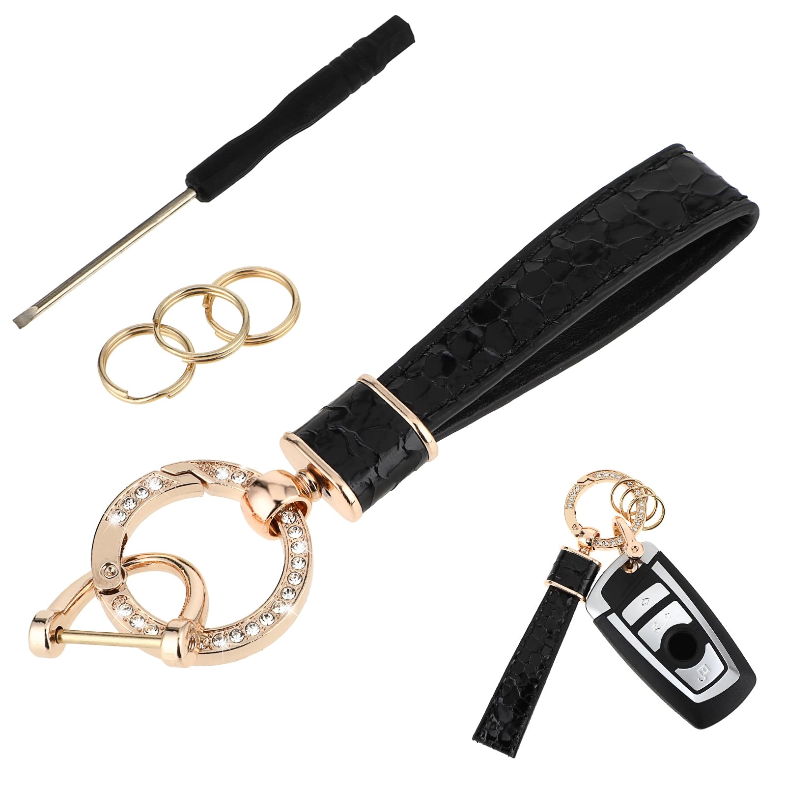 Leather Keychain - Vehicle