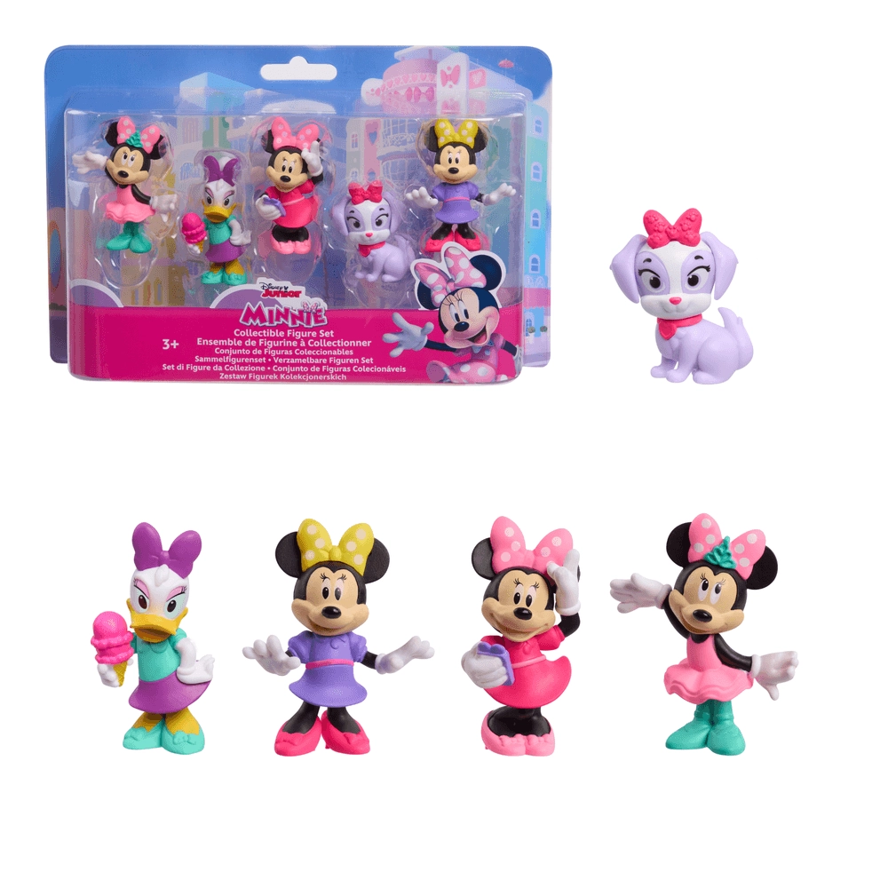 Minnie Mouse Collectible Figure Set (29464294-89854) 5 pcs
