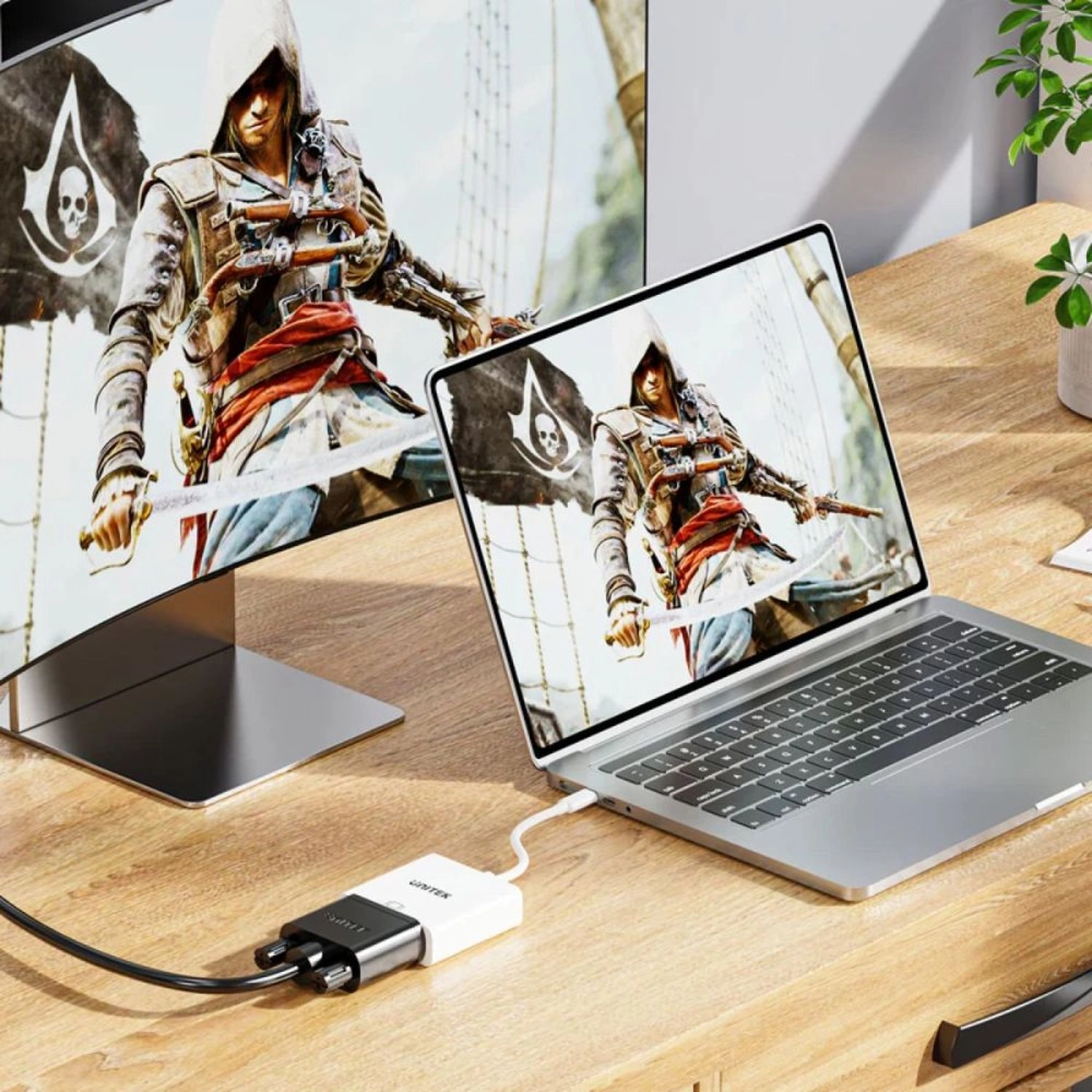 USB-C To DVI Adapter - USB-C 1080p@60Hz