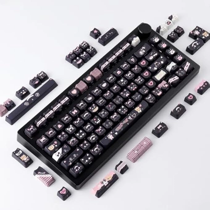 PBT Keycaps - 142 Keys Cherry Gateron MX