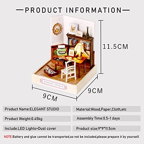 QT Series Dollhouse - Dust Cover LED Light