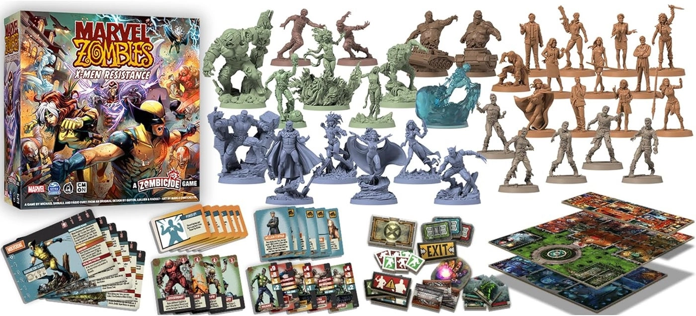 Marvel Zombies X-Men Resistance - Strategy Cooperative Game