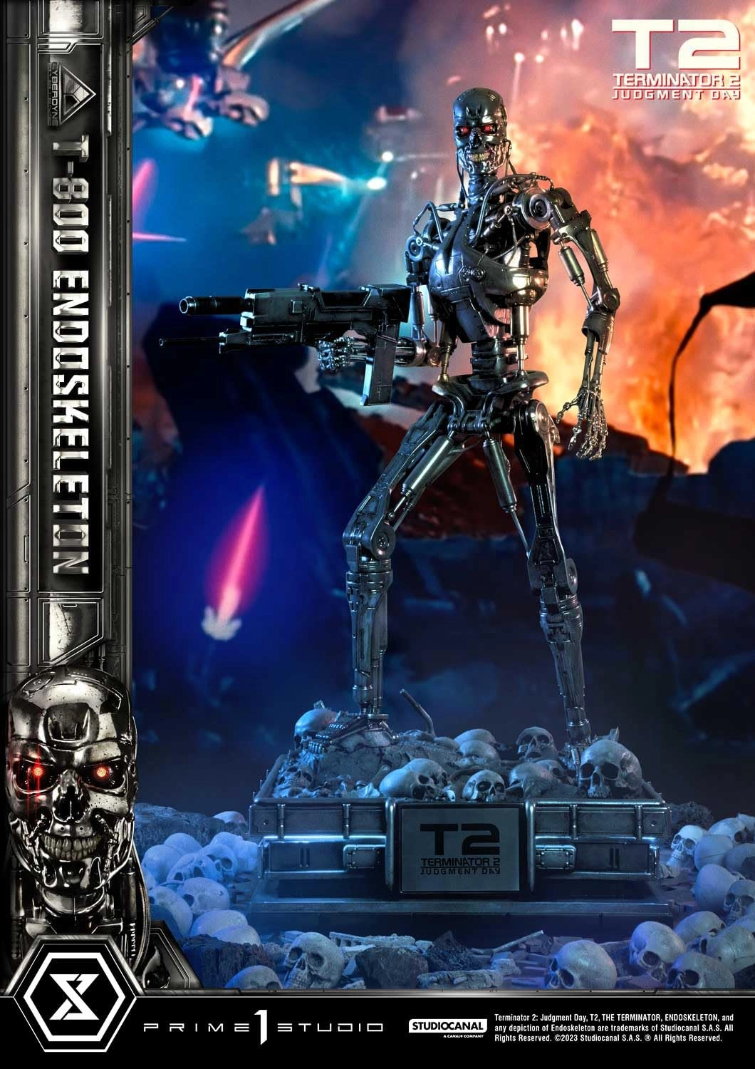 Prime 1 Studio T-800 Endoskeleton - 74 cm