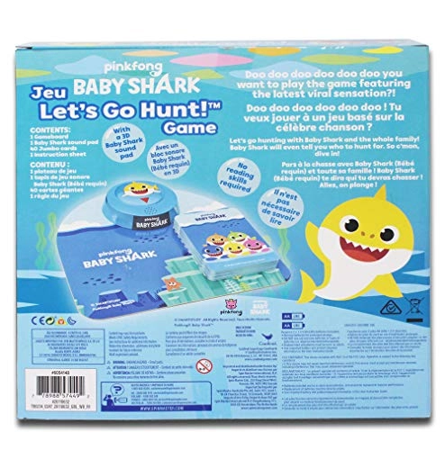 Baby Shark Let's Go Hunt Card Game - Multilingual 3 years and up 1 piece(s)