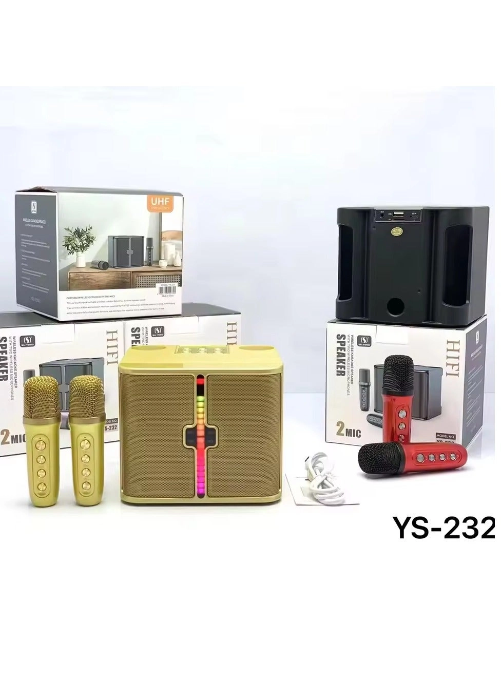 YS-232 - Double Wireless Microphones