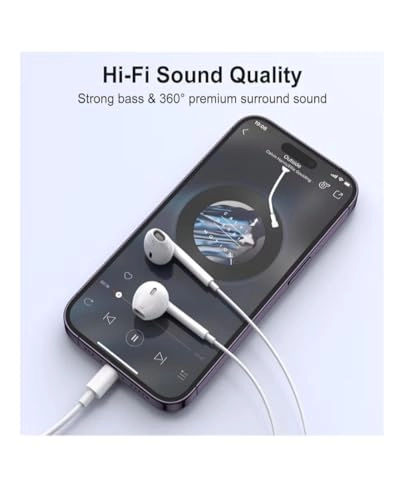 Lightning Earpods Wired Earbud