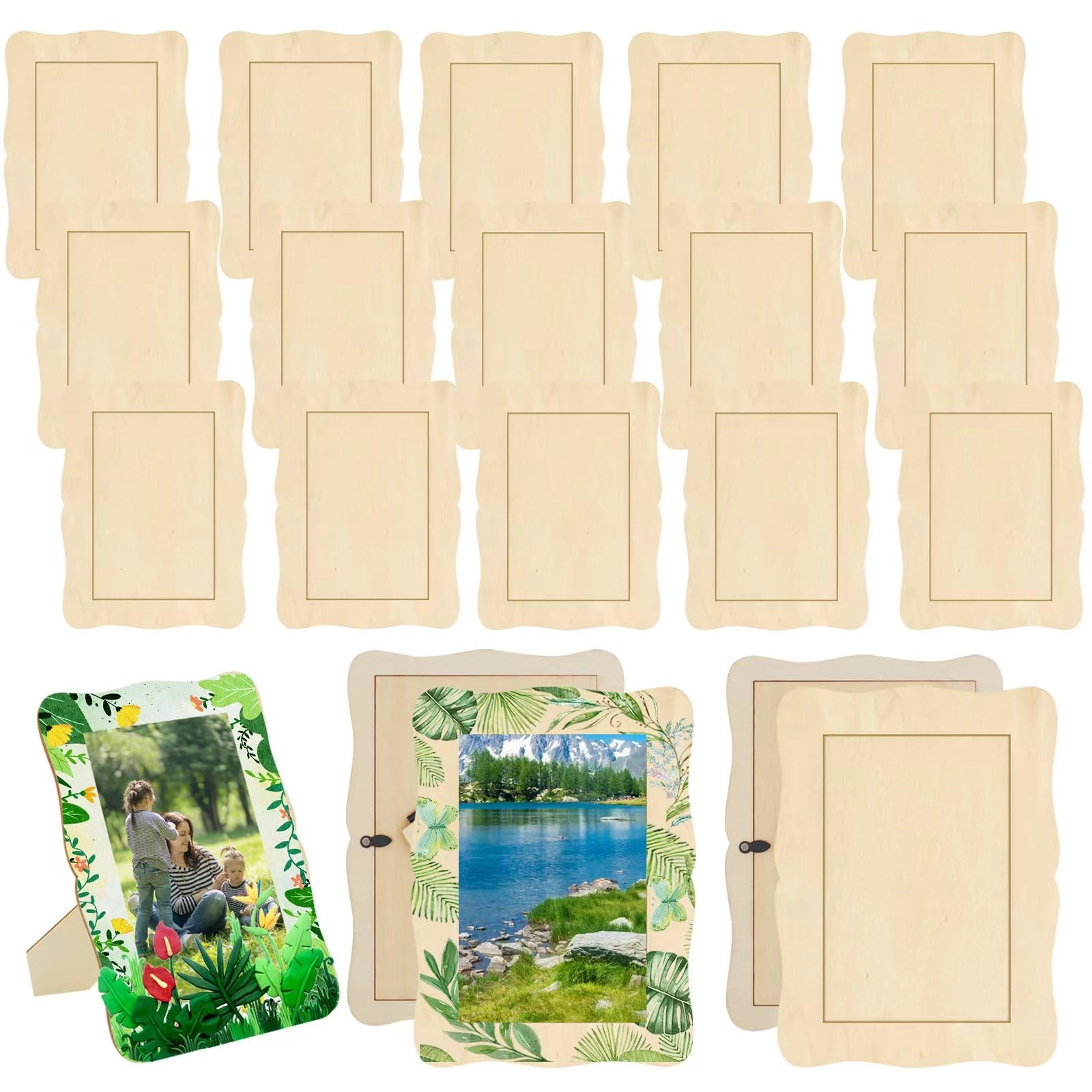 rykomo Wooden Picture Frames - 4 x 6 Inch Single