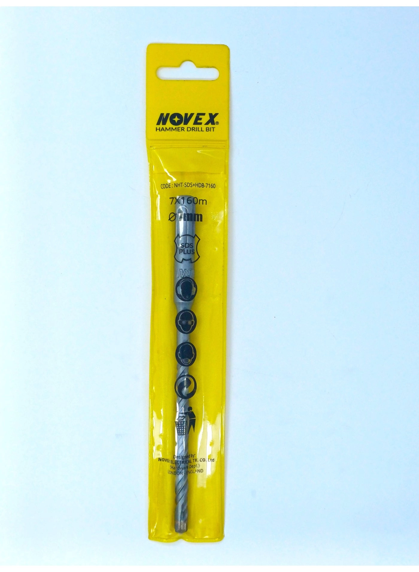 NOVEX NHT-SDS+HDB-7160 - Carbide-tipped