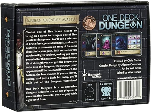 One Deck Dungeon: Forest of Shadows + One Deck Dungeon + Mr Dice Drawstring Bag