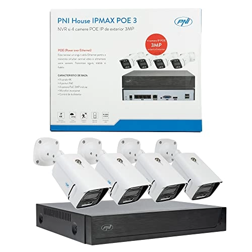 IPMAX POE 3 - 4 cameras 9 channels 3MP