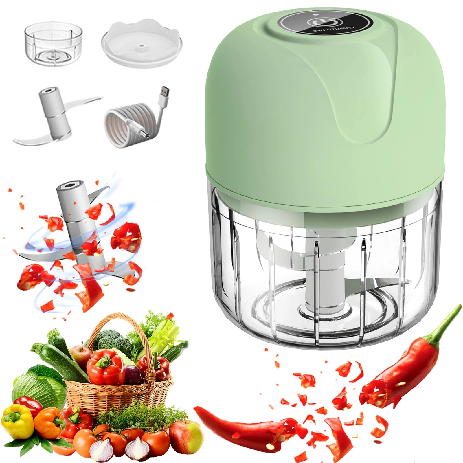 Xeletu Prosperousk Chopper - 250ml USB charging