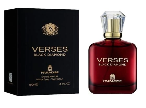Fragrance World Versus Crystal Noir Eau de Parfum 100ml
