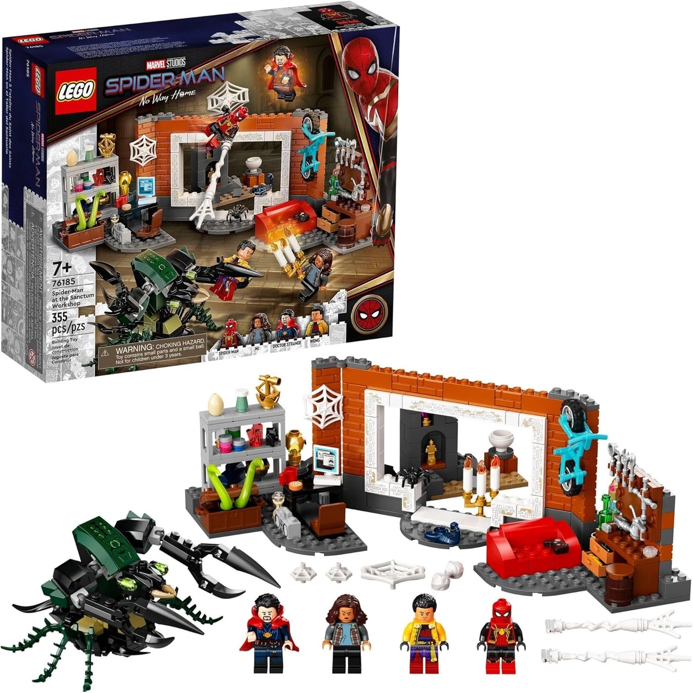 Marvel Spider-Man at the Sanctum Workshop (76185)