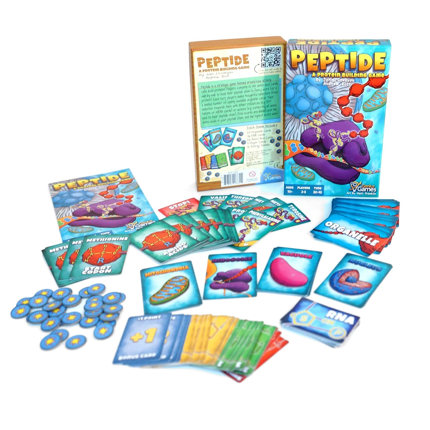 Peptide: A Protein Building Game - Strategy Card Game