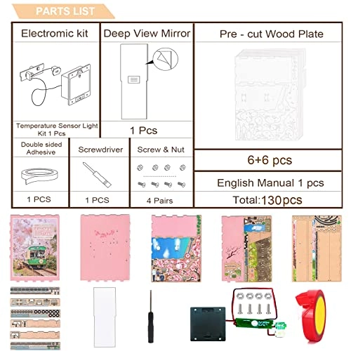 DIY Dollhouse Miniature Book Nook
