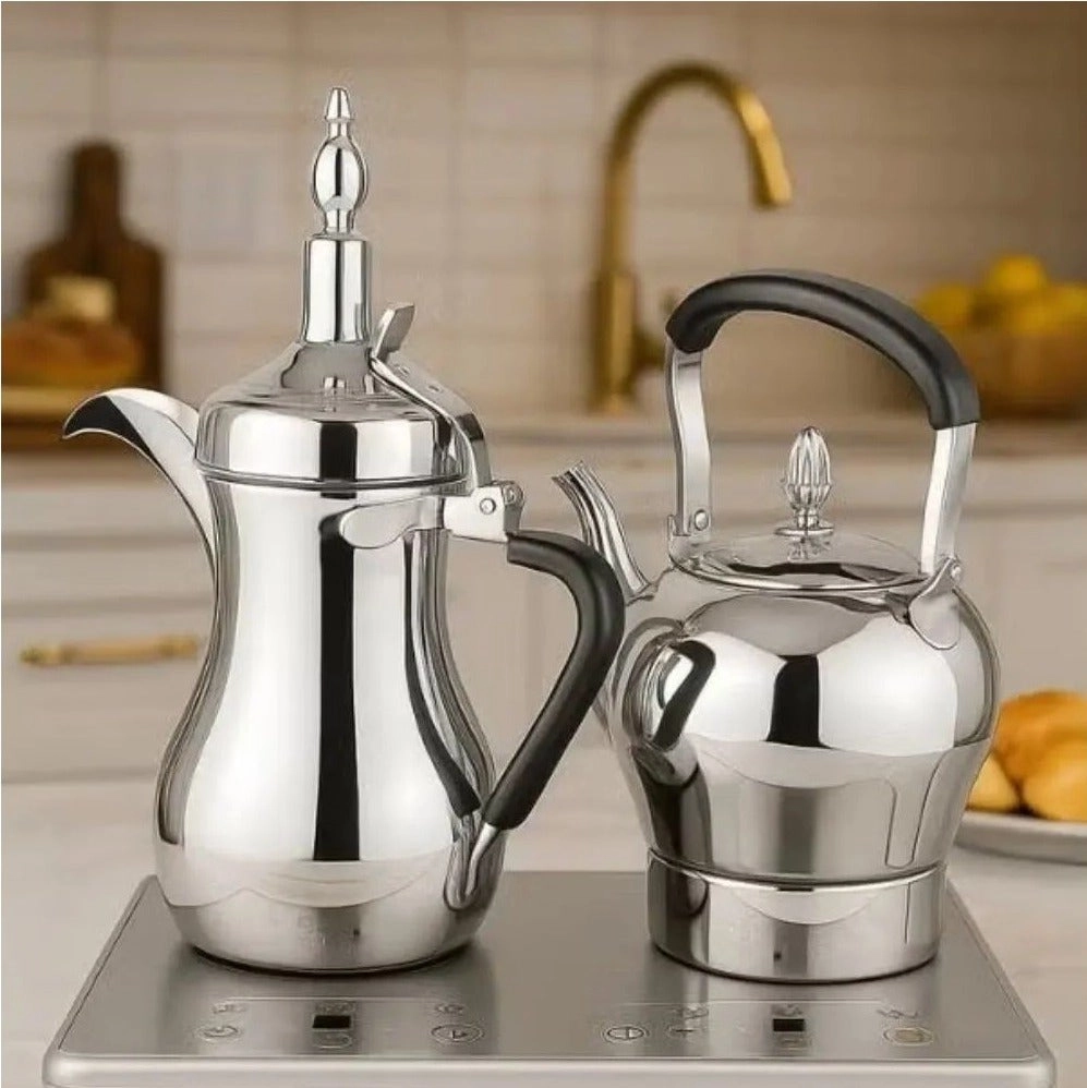 DX3410 Arabic Coffee Dallah + Electric Tea Kettle