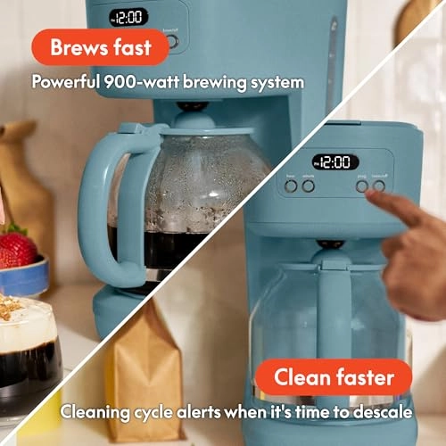 Programmable Coffee Maker - 12 Cup Auto Shut-Off