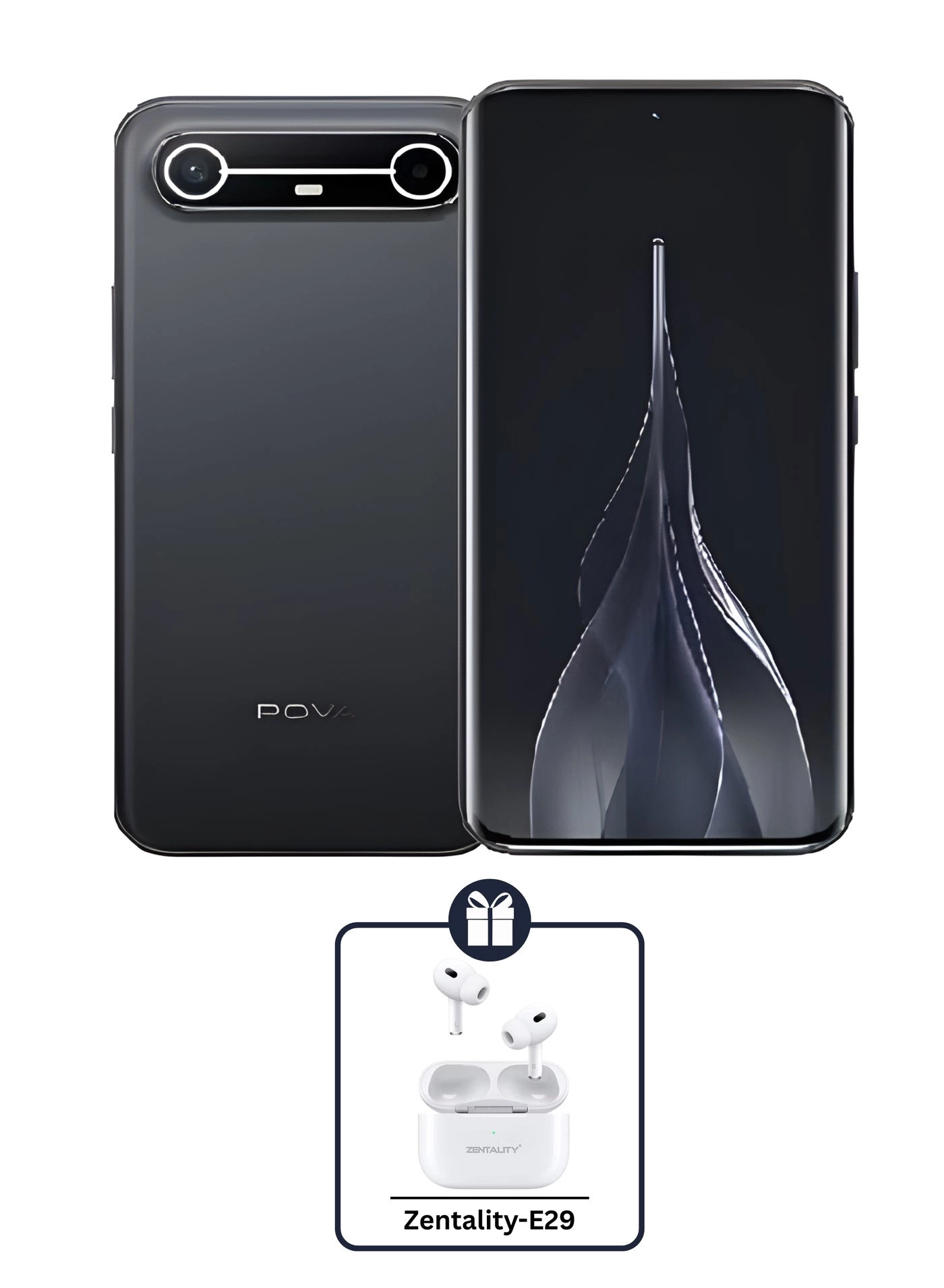 POVA Slim - 8 GB 256 GB + E29 Earbuds