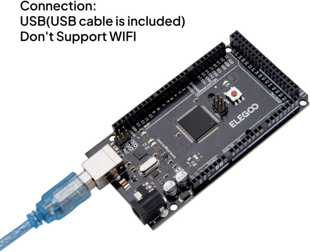 MEGA R3 - ATmega+2560-16AU + USB Cable