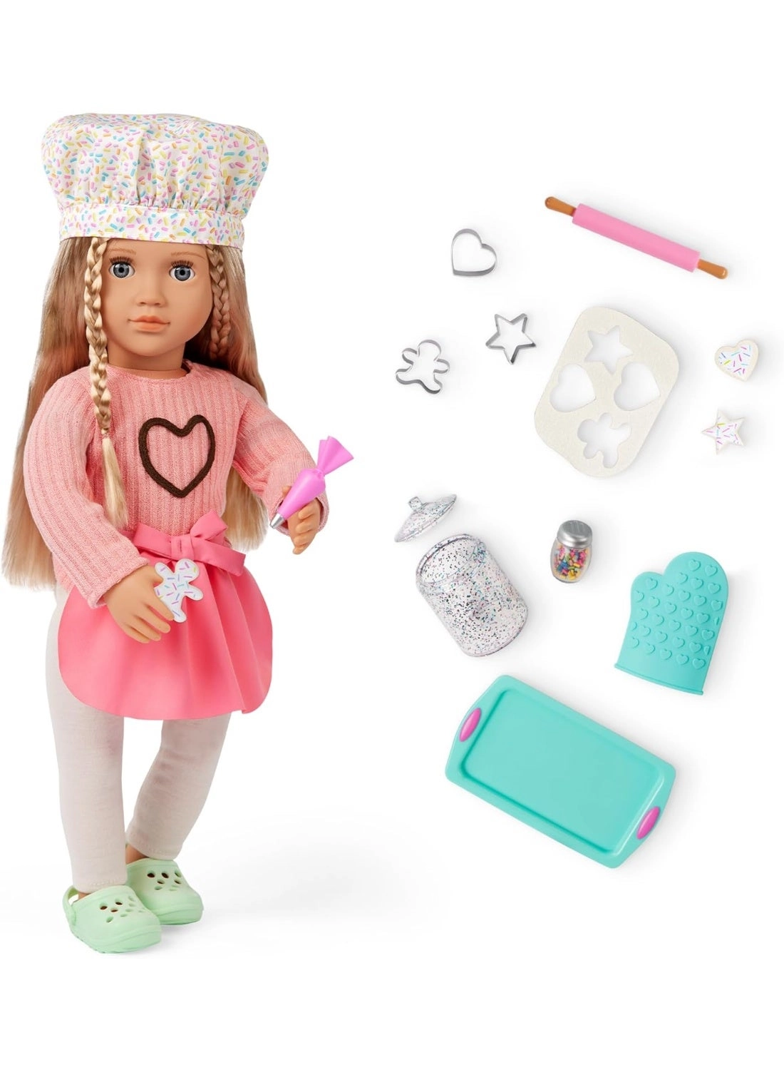 Emery Baking Doll - 18-inch light-blonde hair Ages 3+