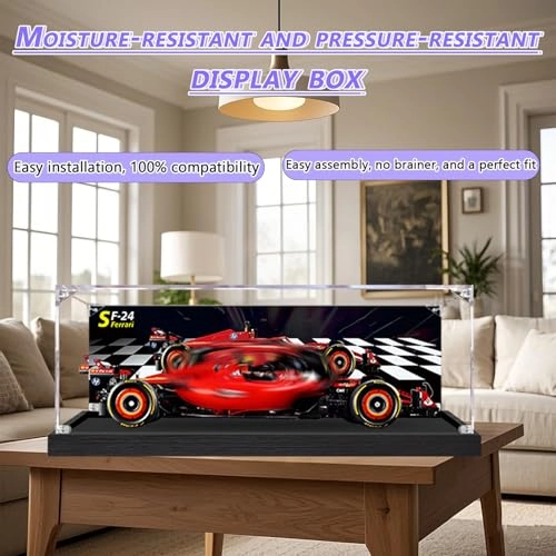 Acrylic Display Case - Compatible with Lego 62 x 30 x 20 cm