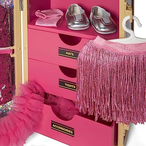 Kavi Sharma Doll - 18-inch Backstage Trunk 10+ Pieces Ages 8+