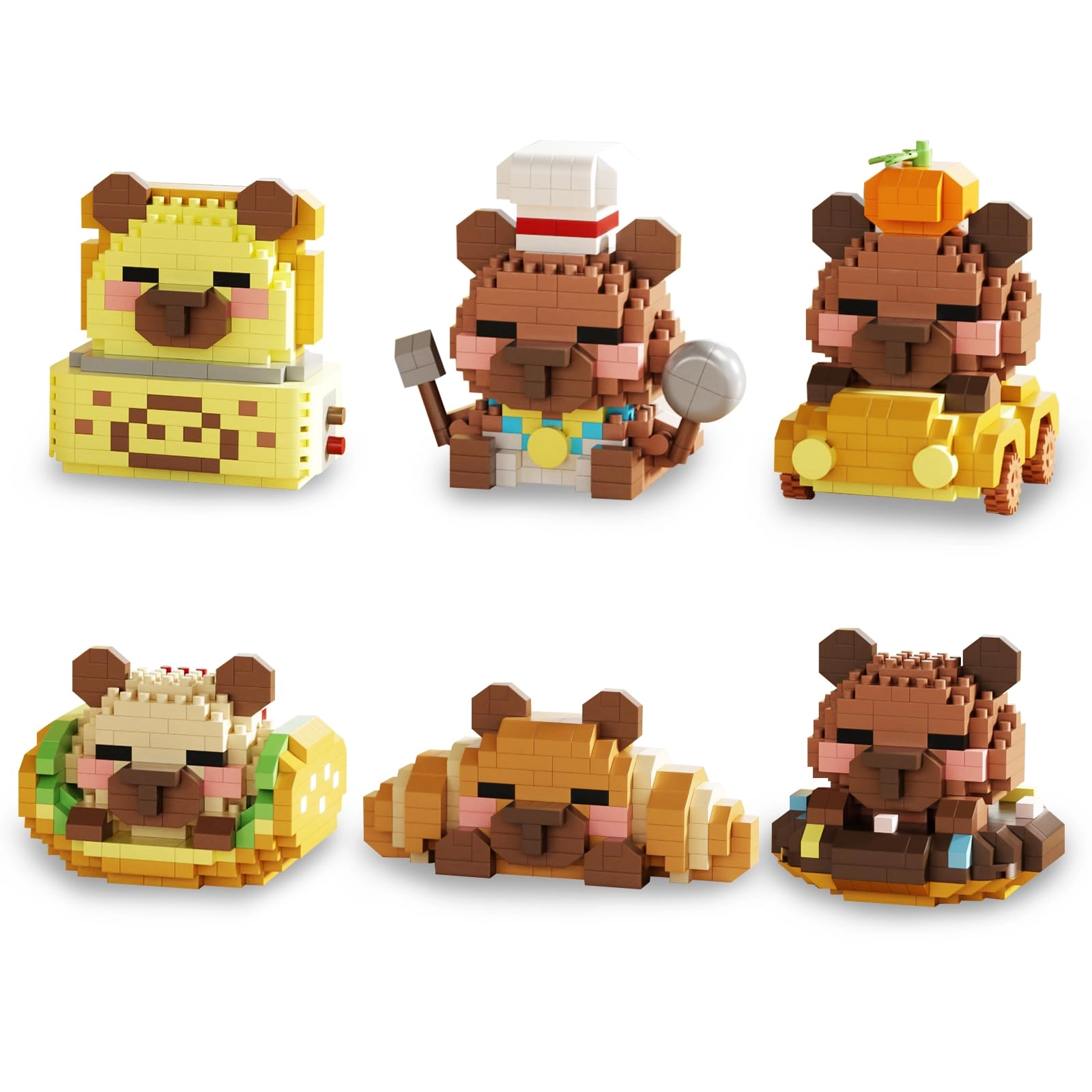 HIGH GODO Capybara Building Set (220702)