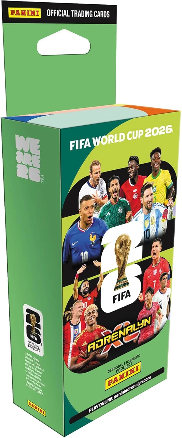 Panini FIFA World Cup 2026 Ecoblister - 7 trading card packets 4 Limited Edition Cards