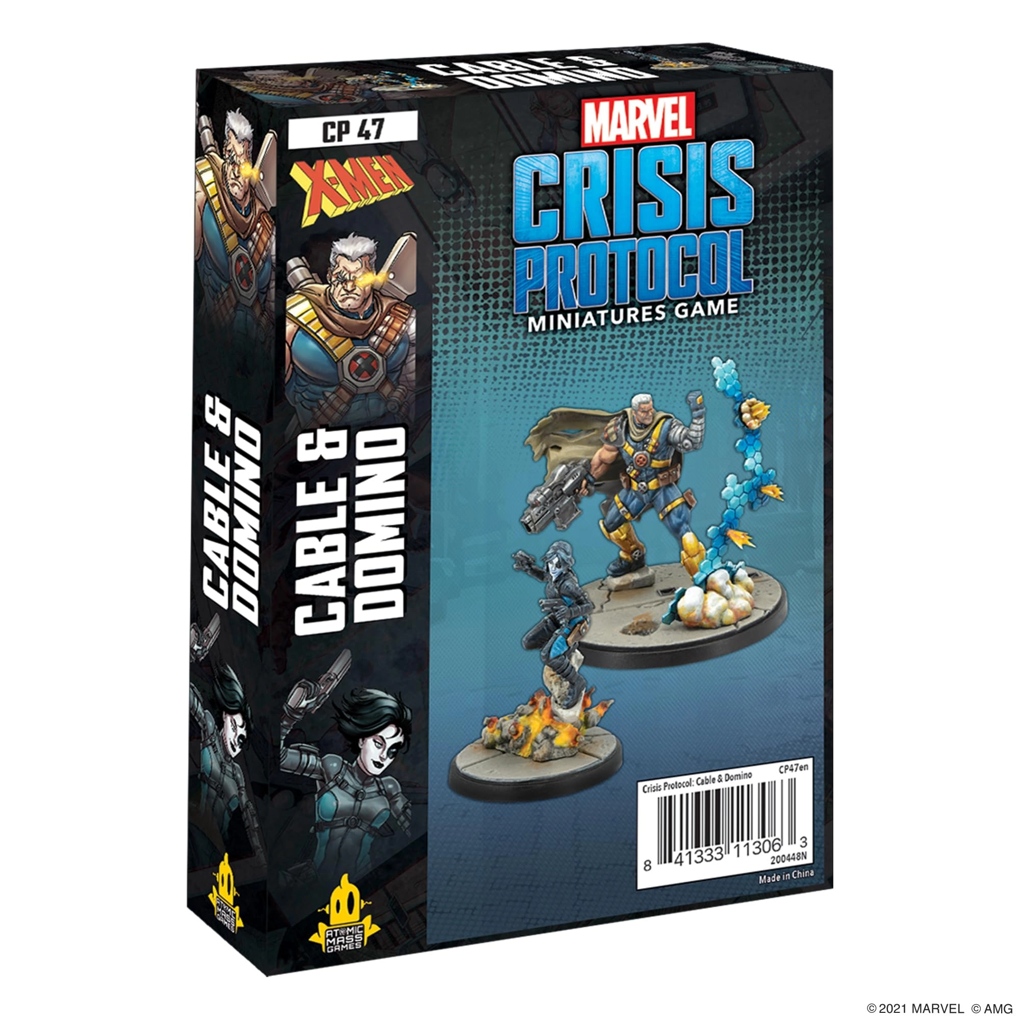 Atomic Mass Games MARVEL: Crisis Protocol - Cable + Domino