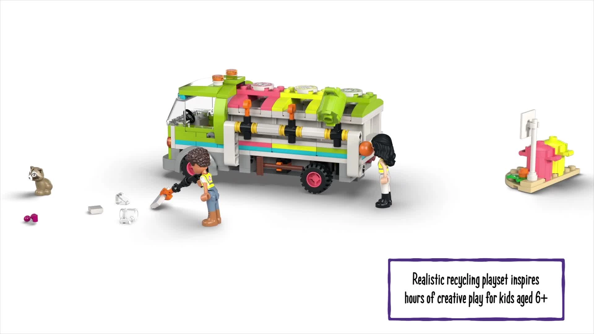 Friends Recycling Truck (41712) - Playset Multicolor