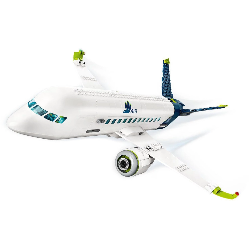 City Passenger Aeroplane (60367) - Large Plane Model 9 Minifigures