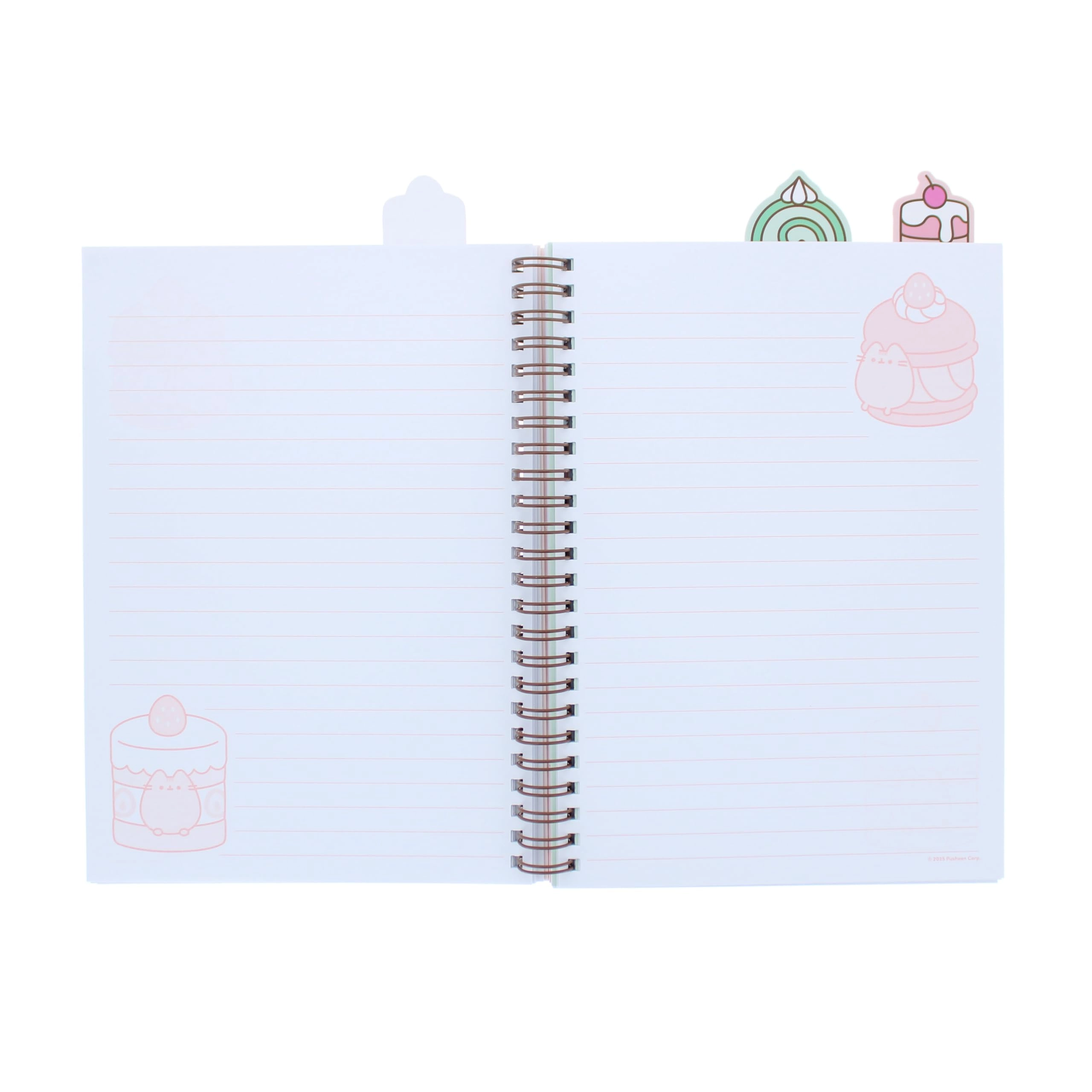 Pusheen Project Notebook A5 Spiral - Lined 80 Sheets