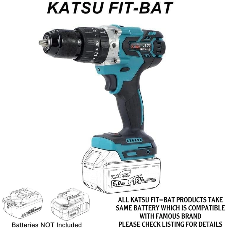 FIT-BAT - Cordless Brushless Impact Drill Driver 21V 13mm