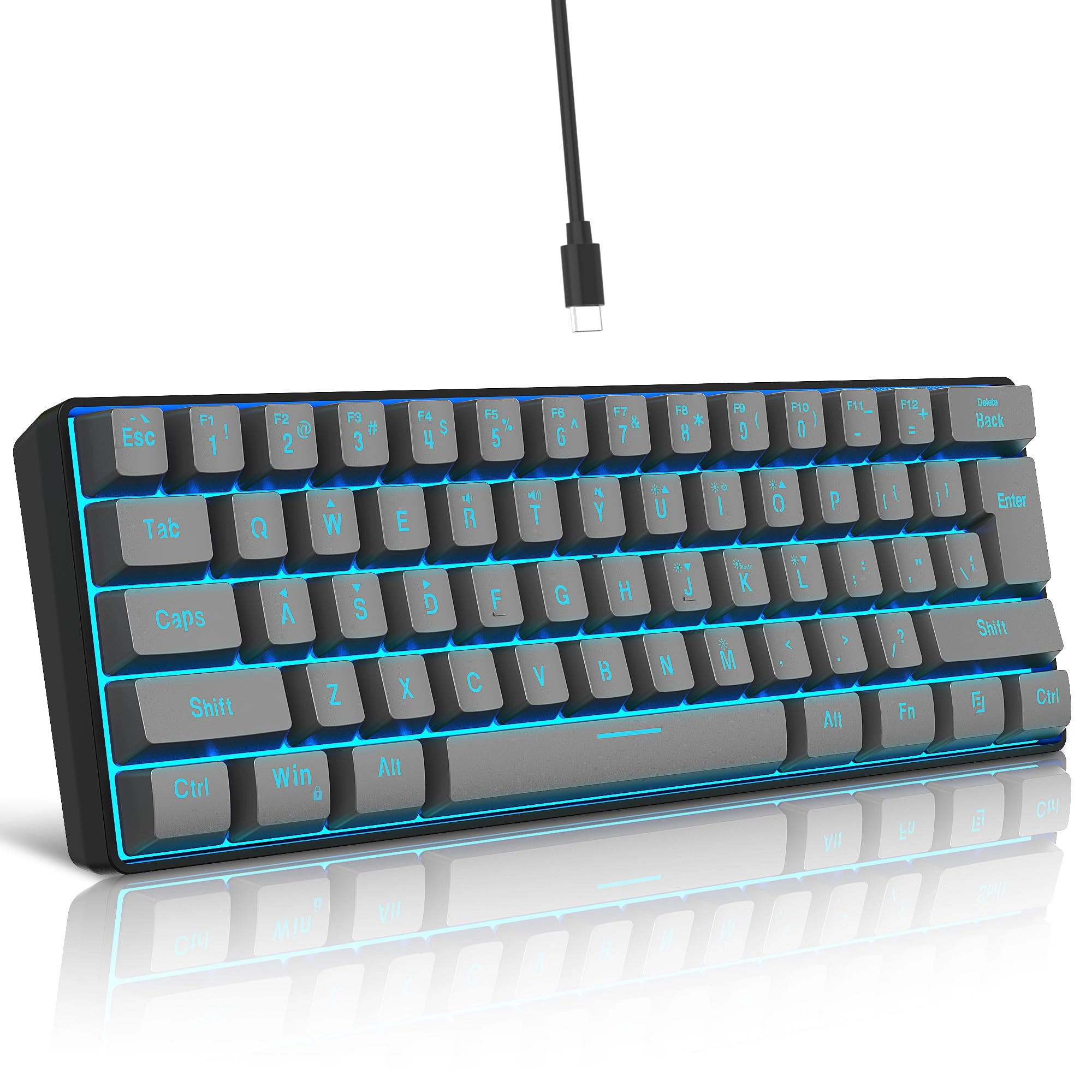 60% Wired Gaming Keyboard - USB-A