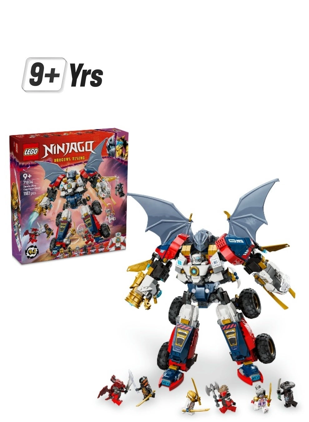 NINJAGO Zane’s Ultra Combiner Mech (71834)