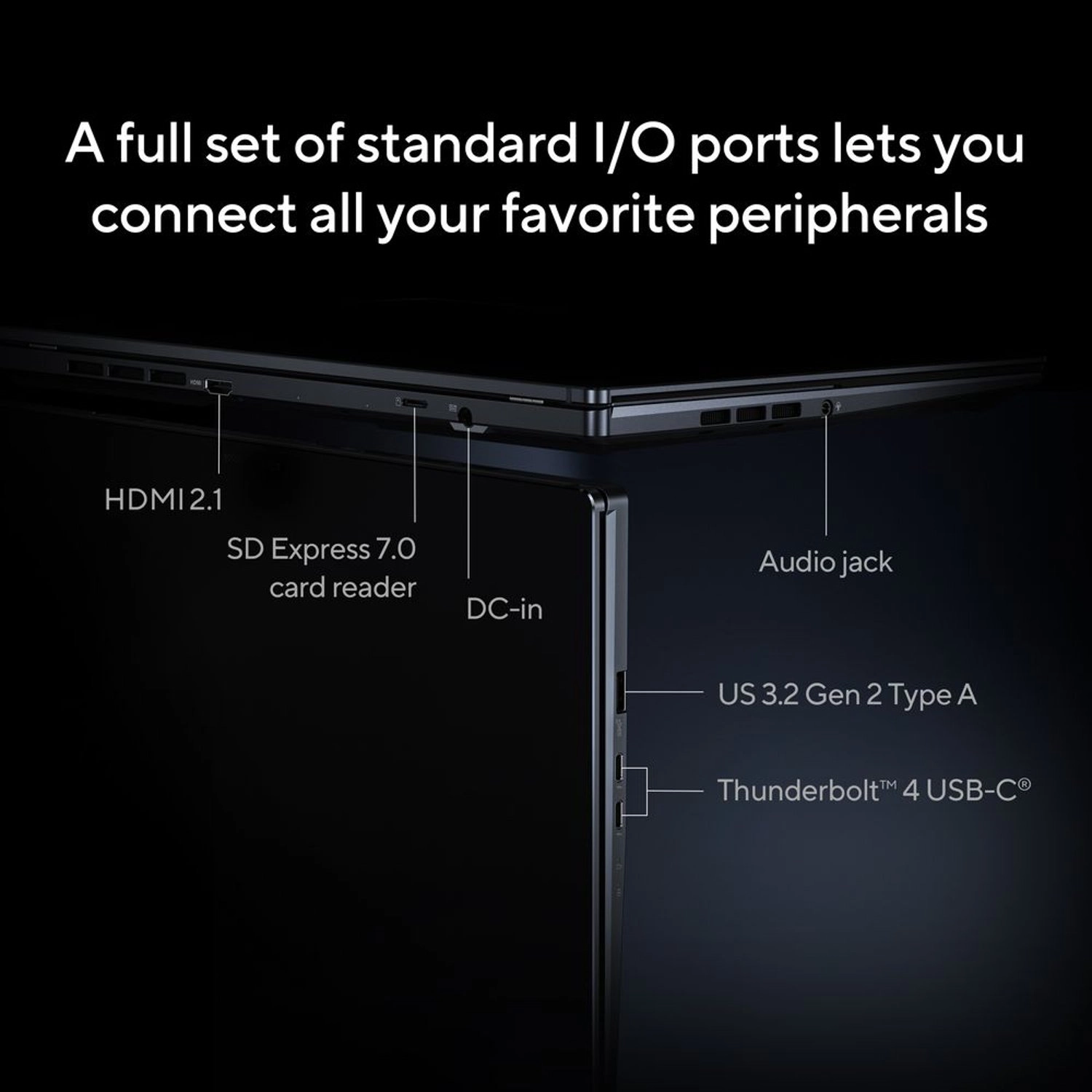 Zenbook Pro 14 Duo OLED UX8402ZE-OLED207W - 14.5'' Core i7 12700H 16GB DDR5 1000GB SSD