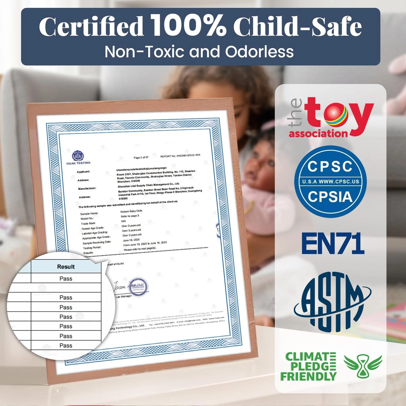 Daisy Reborn Baby Doll - 20 Inch Soft Body Ages 3+