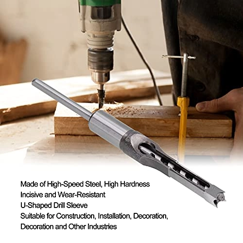 Square Hole Mortise Drill Set - 16mm