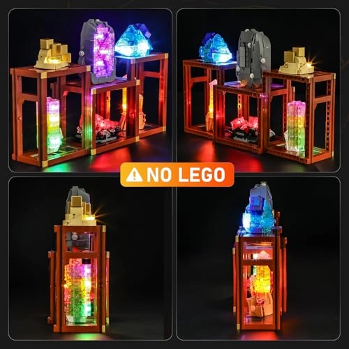 LED Light for LEGO-21362 Mineral Collection