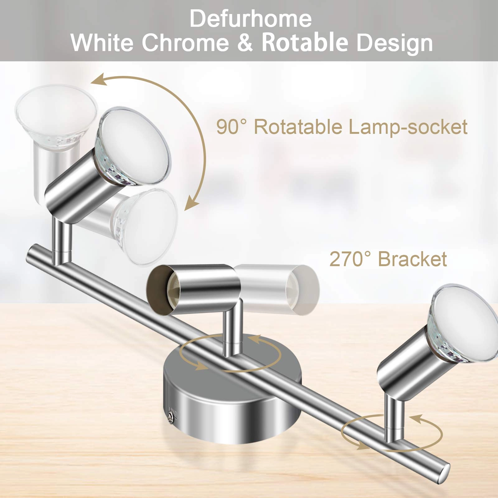 LED Ceiling Light - 6000 K Dimmable