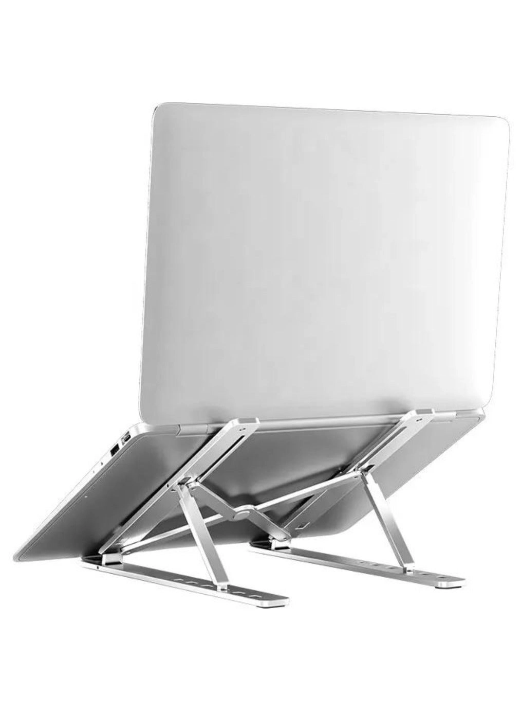7-Level Adjustable Aluminum Vertical Laptop Stand