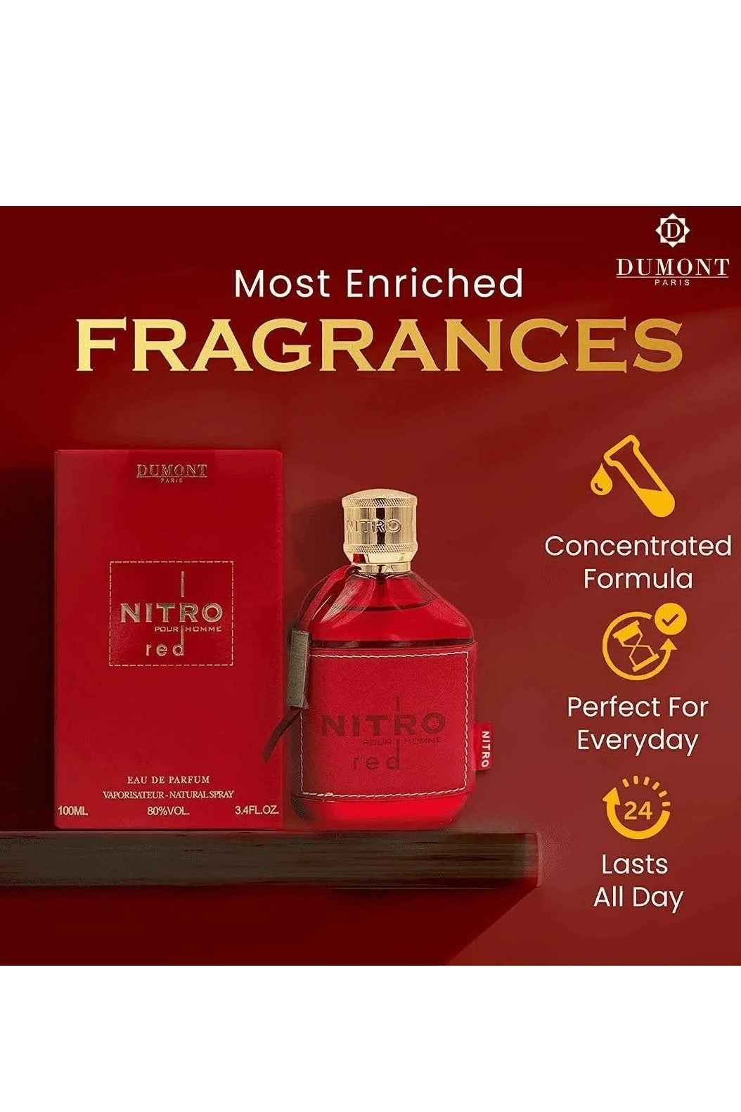 Nitro Red Eau de Parfum 100 ml