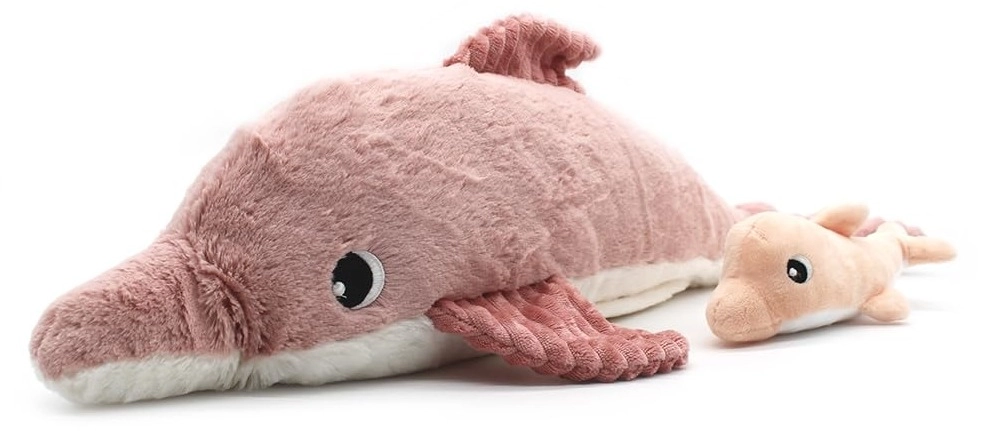 Les Déglingos Les Ptipotos - Tofou Le Delfin Maman Baby - 54 cm