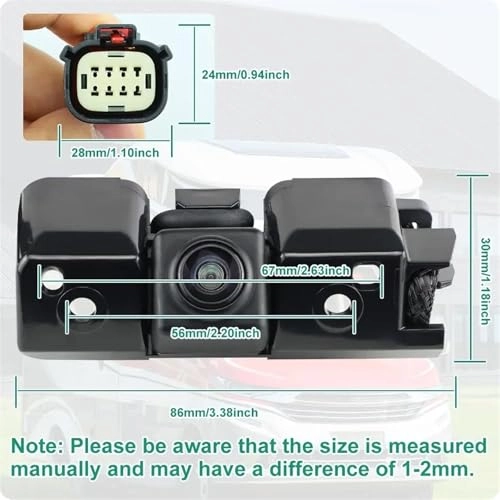 HD Reversing Camera - Night vision Wired 960 x 480 pixels