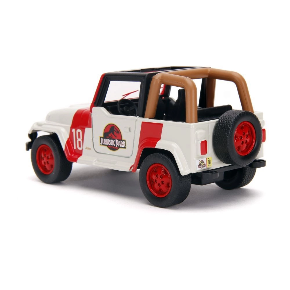 Jurassic Park Jeep Wrangler - 1:32